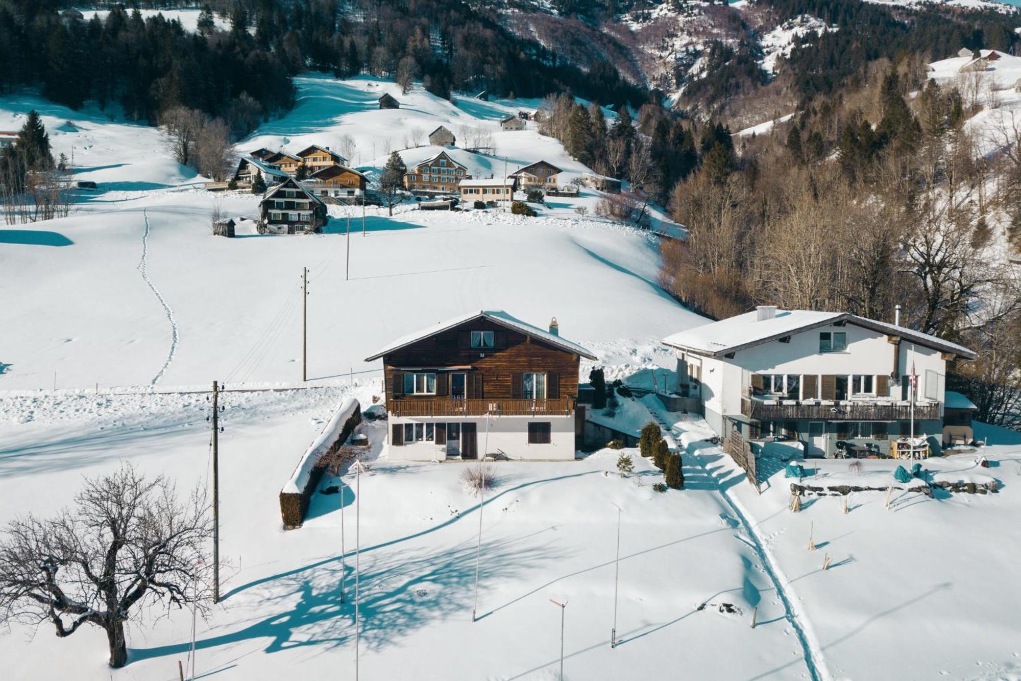 Chalet Biodola Amden Esterno foto