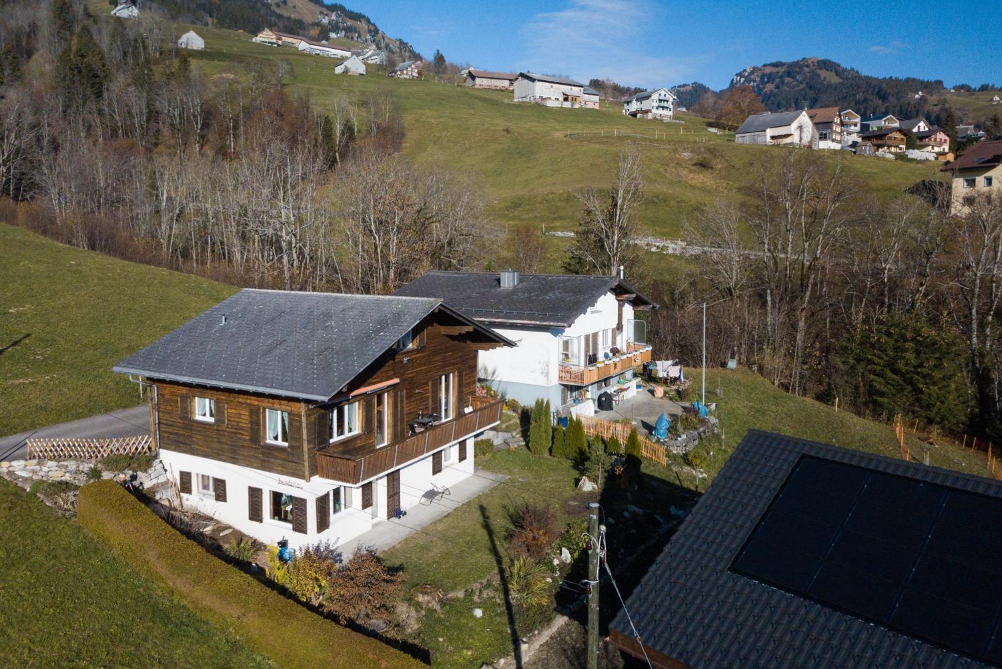 Chalet Biodola Amden Esterno foto