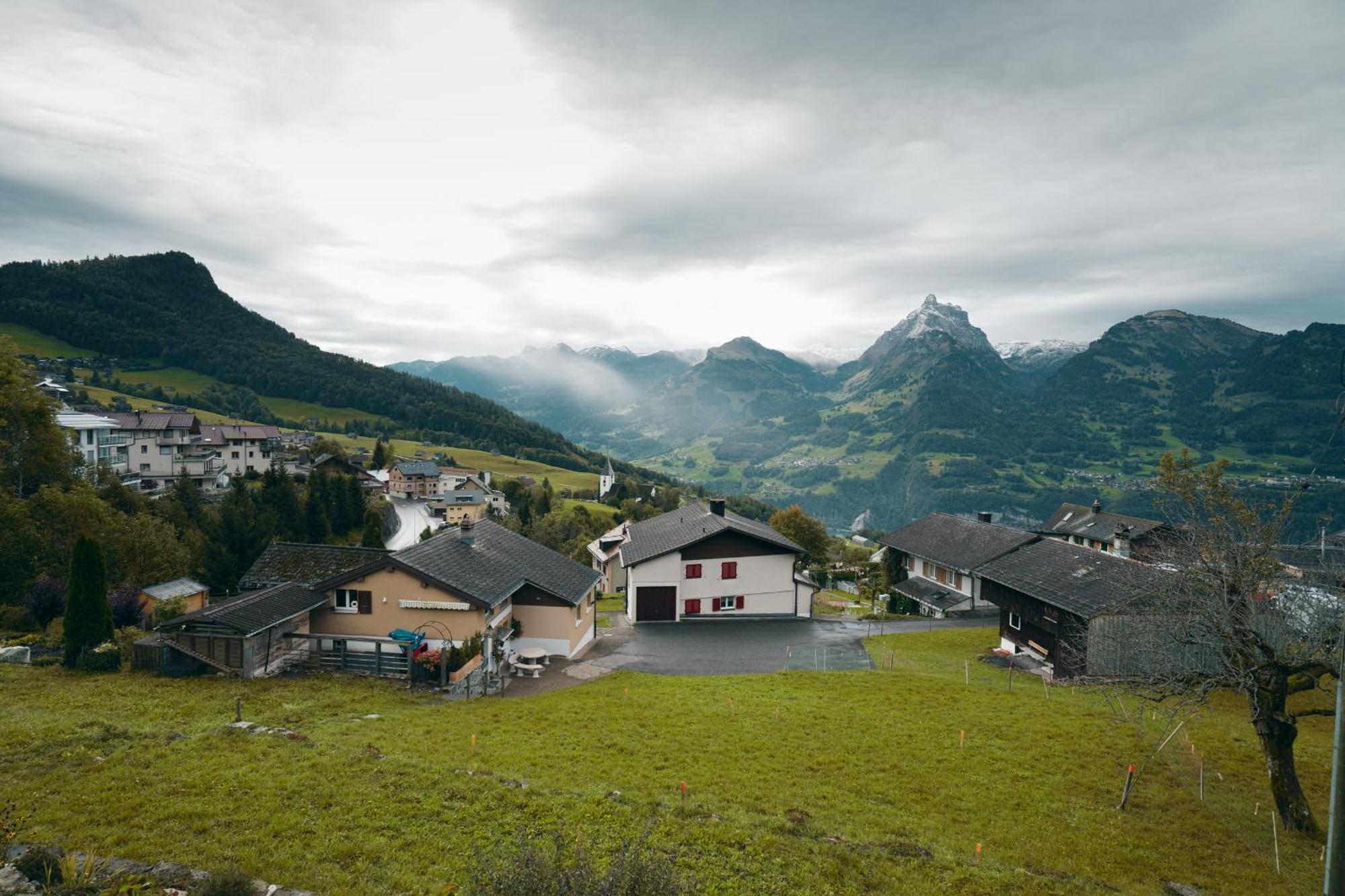 Chalet Biodola Amden Esterno foto